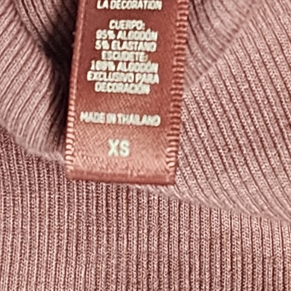 SKIMS COTTON RIB BODYSUIT/ ROSE CLAY/ NWT - Picture 11 of 16